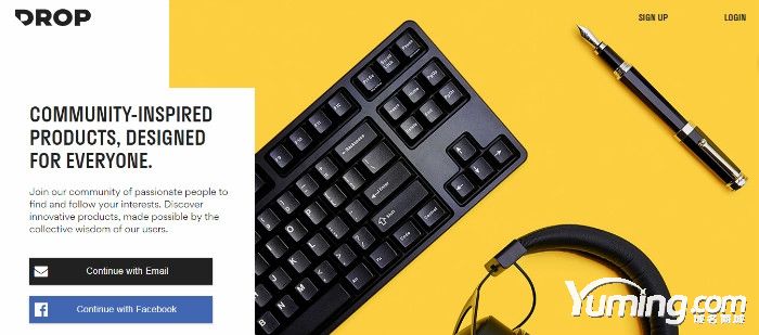 品牌升級，美國知名團購網站收購域名drop.com