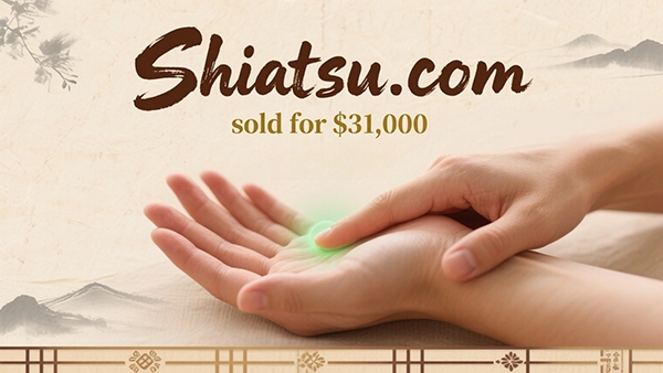 Shiatsu.com 以 31,000 美元成交，健康類英文單詞域名持續受青睞